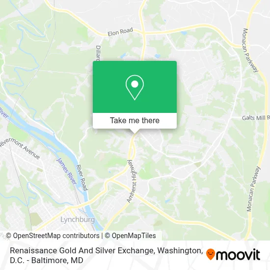 Renaissance Gold And Silver Exchange map