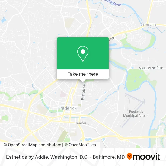 Esthetics by Addie map