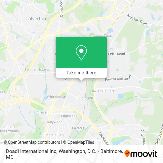 Doadi International Inc map