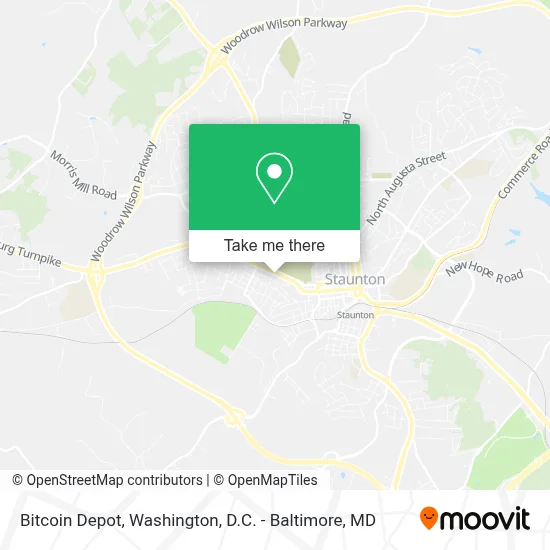 Bitcoin Depot map