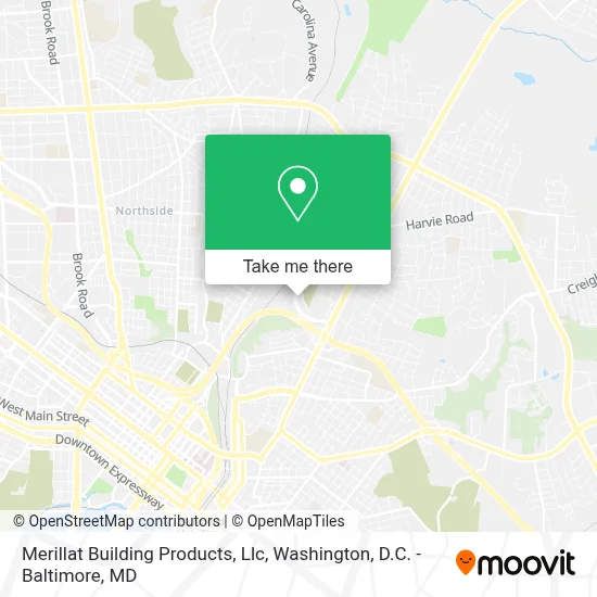 Merillat Building Products, Llc map