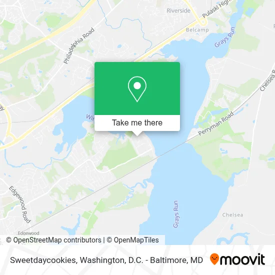 Sweetdaycookies map