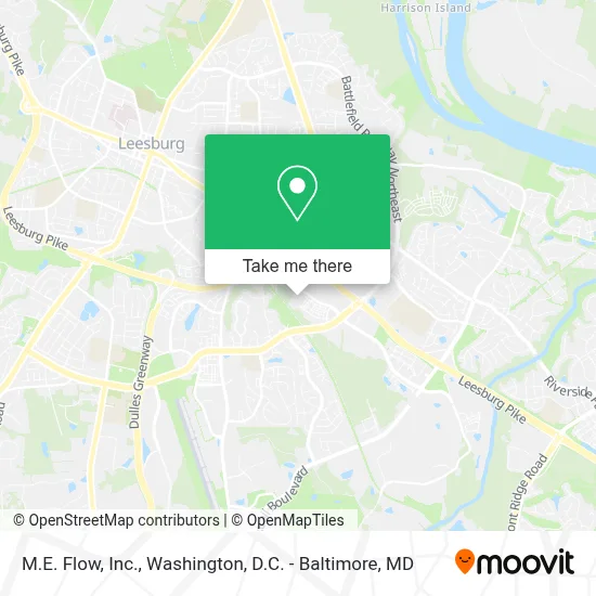 M.E. Flow, Inc. map