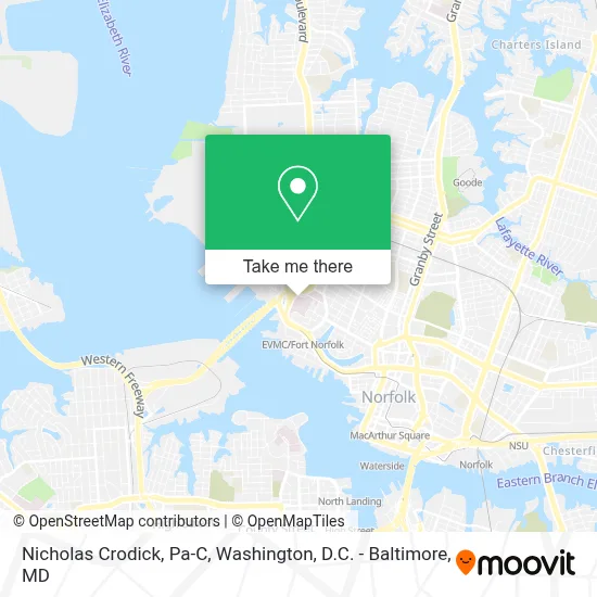 Nicholas Crodick, Pa-C map