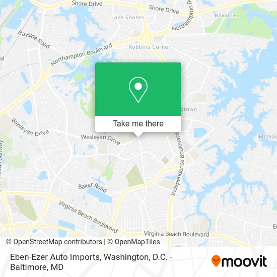 Eben-Ezer Auto Imports map