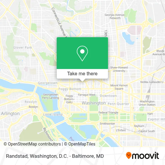 Randstad map