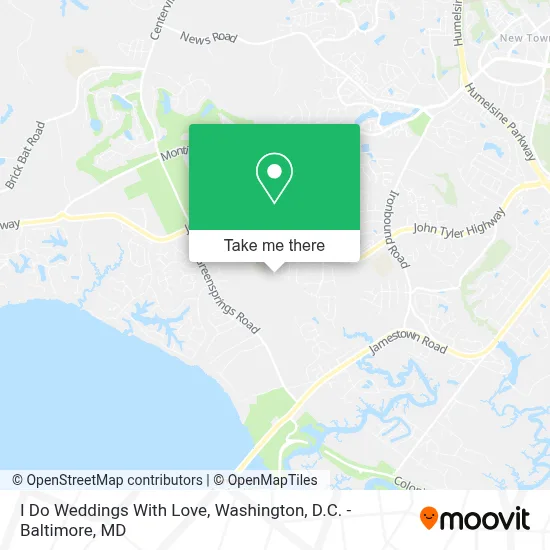 I Do Weddings With Love map