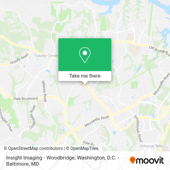 Insight Imaging - Woodbridge map