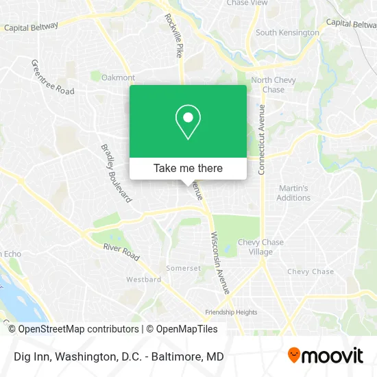 Dig Inn map