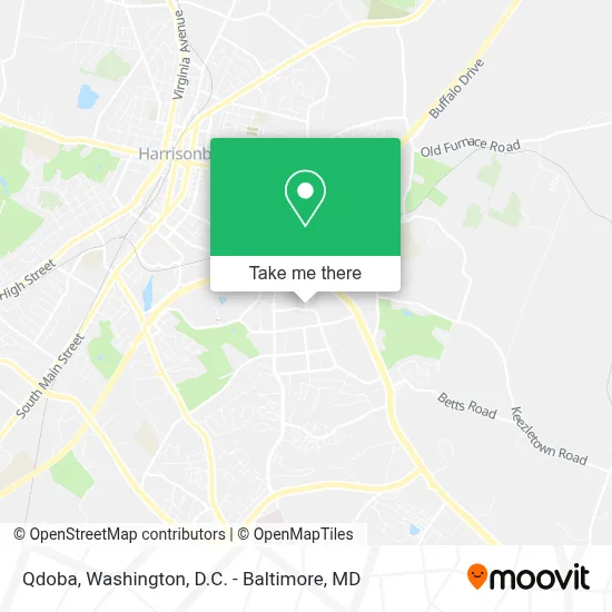Qdoba map
