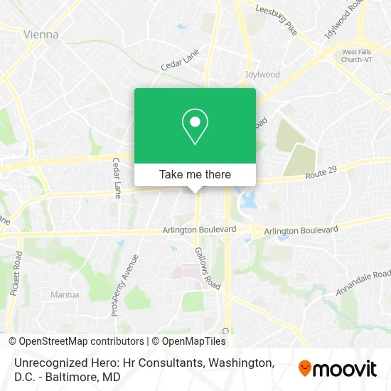 Unrecognized Hero: Hr Consultants map