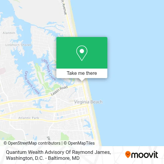 Quantum Wealth Advisory Of Raymond James map