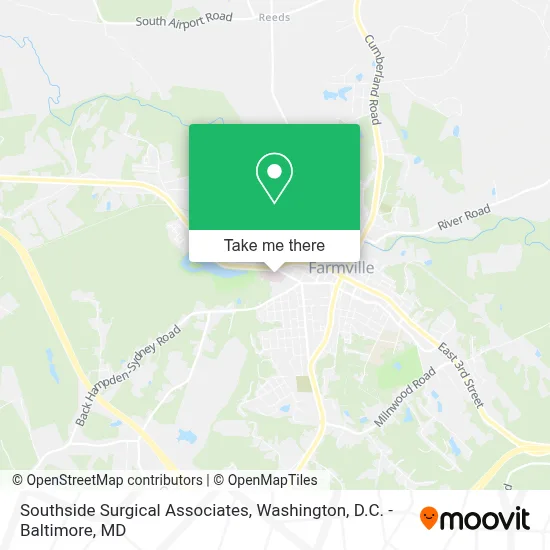 Southside Surgical Associates map