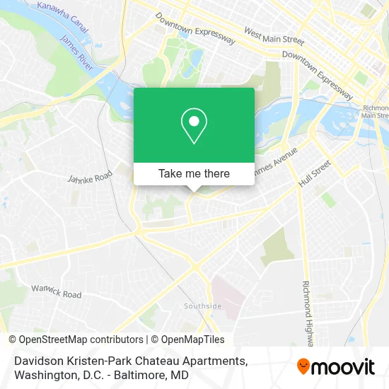 Davidson Kristen-Park Chateau Apartments map