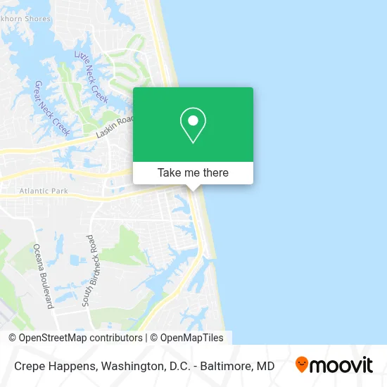 Crepe Happens map