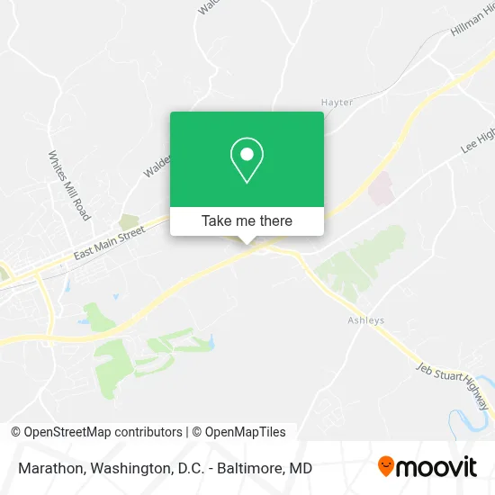 Marathon map