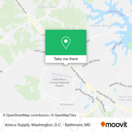 Aireco Supply map