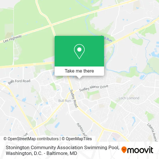 Stonington Community Association Swimming Pool map