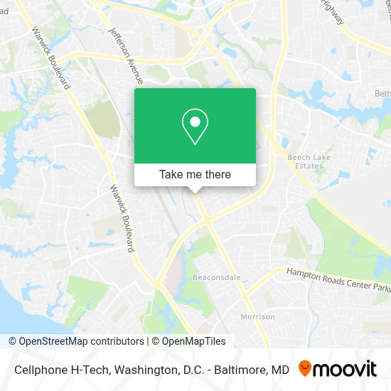 Cellphone H-Tech map