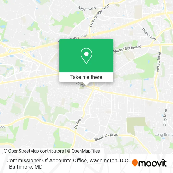 Commissioner Of Accounts Office map