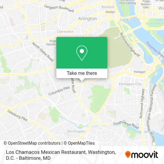 Los Chamacos Mexican Restaurant map