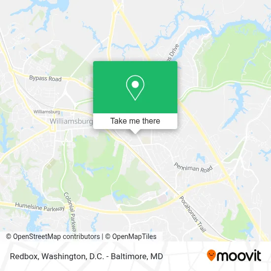 Redbox map