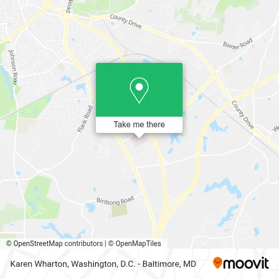 Karen Wharton map