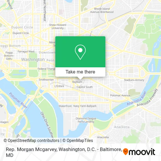 Rep. Morgan Mcgarvey map