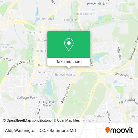 Aldi map
