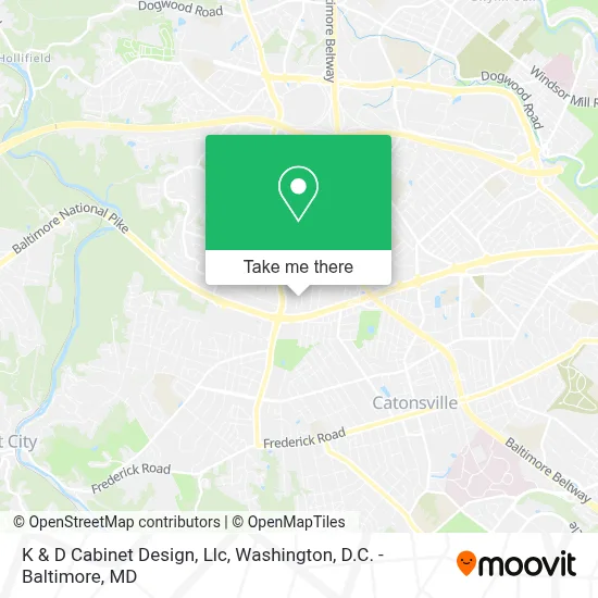 K & D Cabinet Design, Llc map
