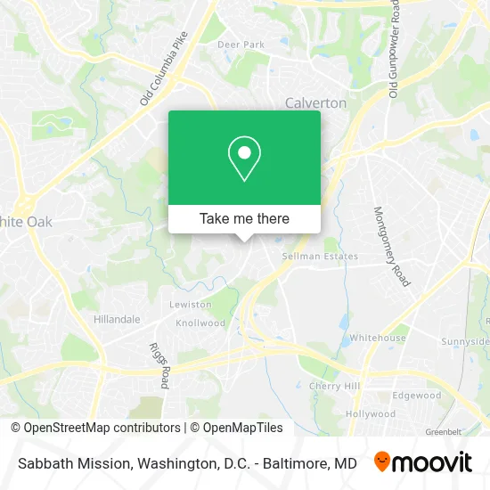 Sabbath Mission map