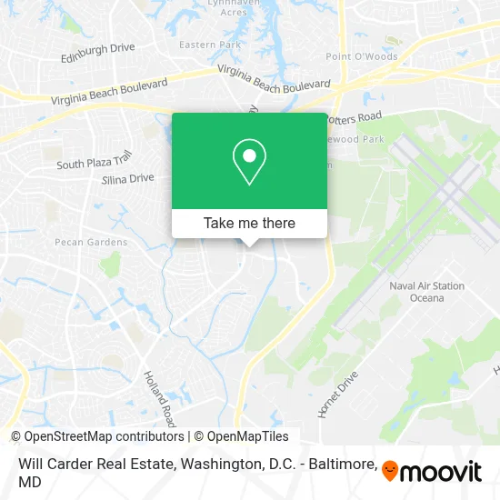 Will Carder Real Estate map