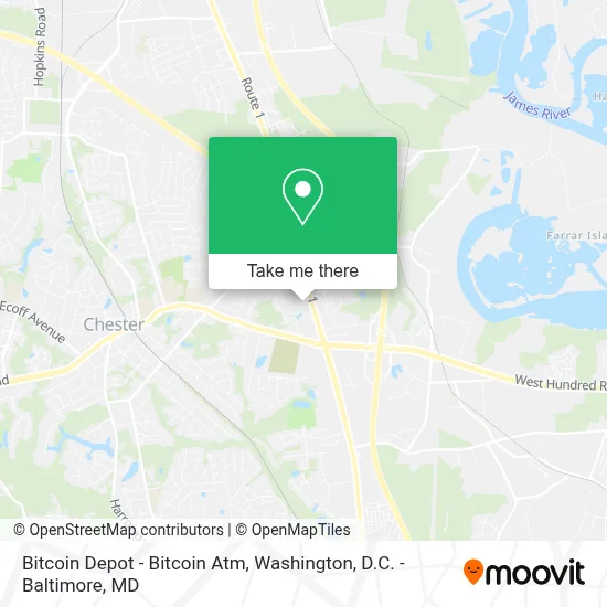 Bitcoin Depot - Bitcoin Atm map