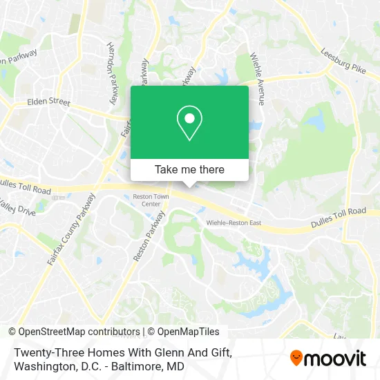 Twenty-Three Homes With Glenn And Gift map