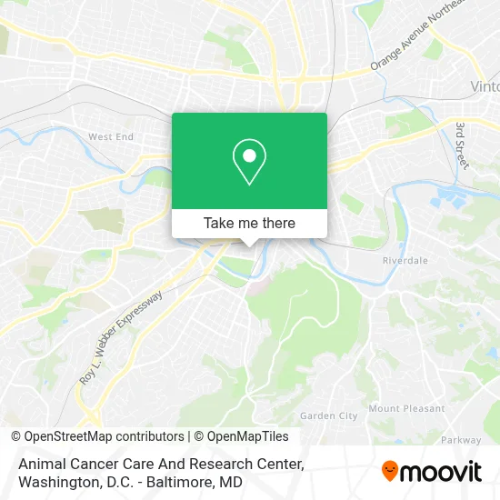 Animal Cancer Care And Research Center map