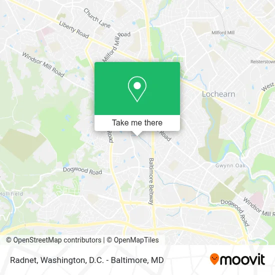 Radnet map