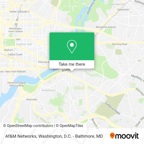 Af&M Networks map
