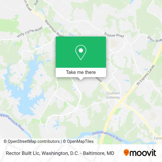 Rector Built Llc map