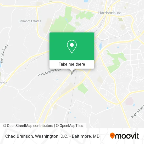 Chad Branson map