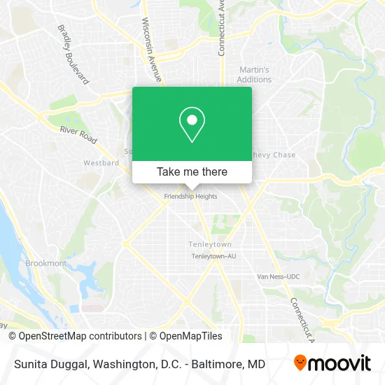 Sunita Duggal map