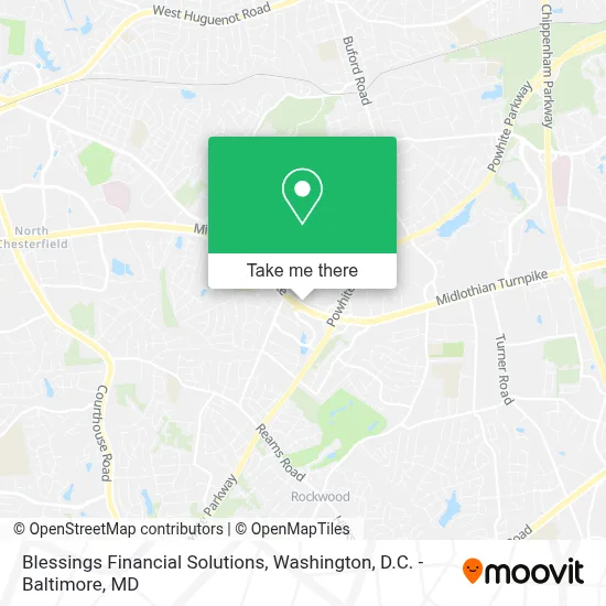Blessings Financial Solutions map