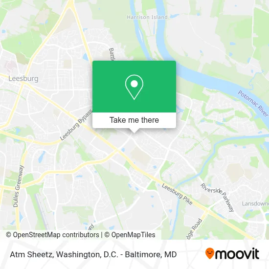 Atm Sheetz map