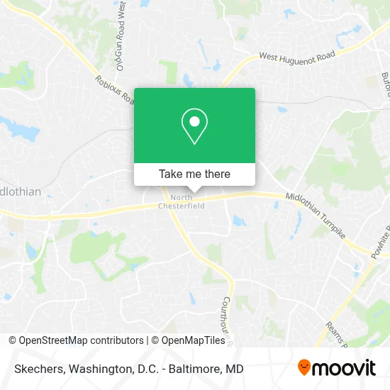 Skechers map