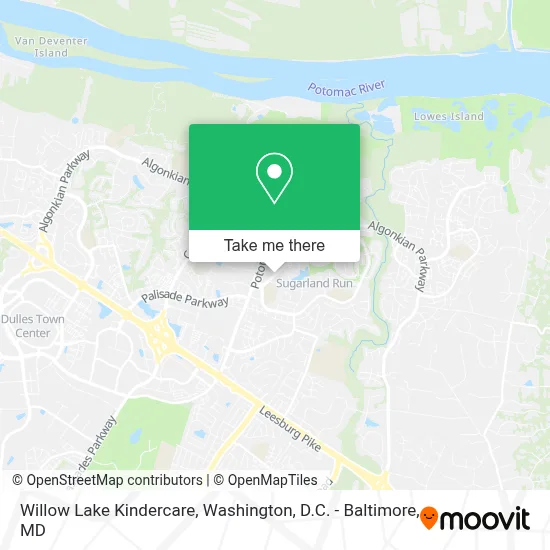Willow Lake Kindercare map