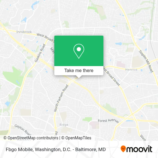 Fbgo Mobile map