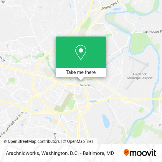 Arachnidworks map