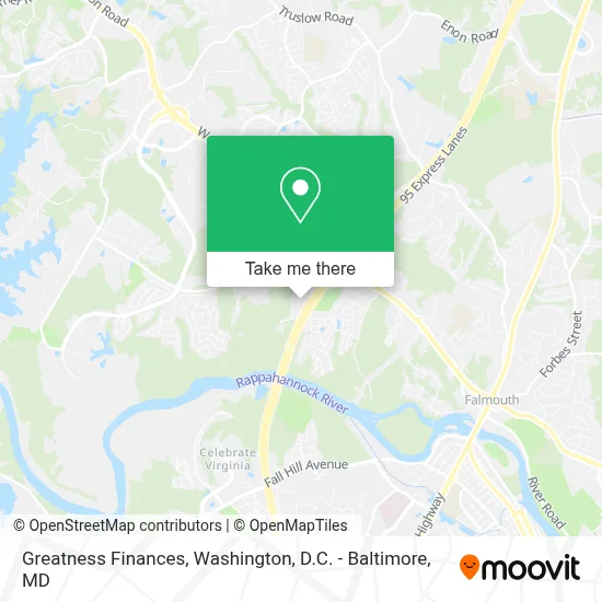 Greatness Finances map