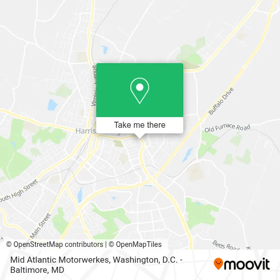 Mid Atlantic Motorwerkes map