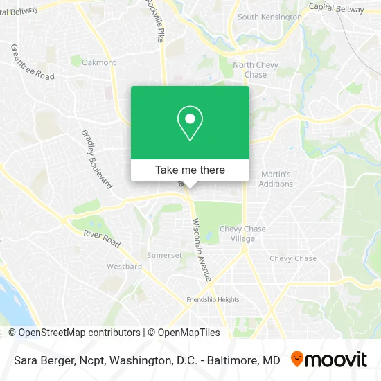 Sara Berger, Ncpt map