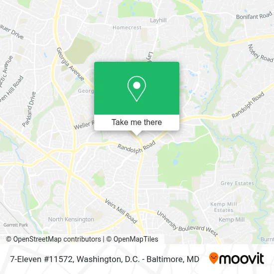 7-Eleven #11572 map
